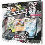 Vista frontale della Collezione Pokémon Bianco e Nero con poster incluso, sigillata