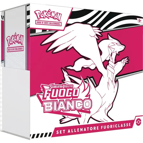 Box ETB Pokémon Fuoco Bianco – Set Allenatore Fuoriclasse – Immagine prodotto
