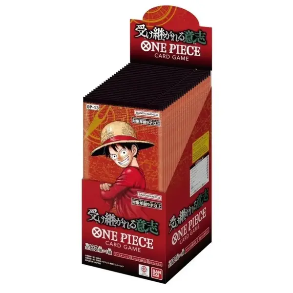 Booster Box giapponese del set One Piece Card Game OP-13