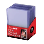 Confezione da 25 toploader Ultra PRO 3x4 per carte standard