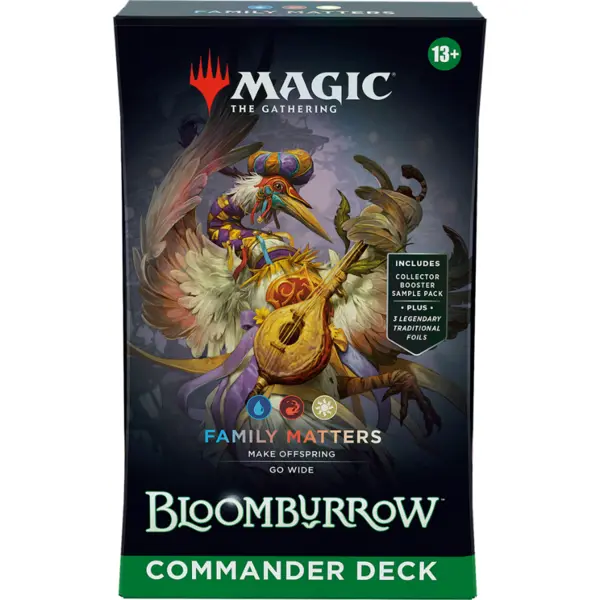 Mazzo commander Magic Bloomburrow Family Matters
