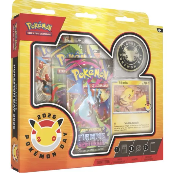 Collezione Pokemon Day 2026 trentesimo anniversario