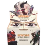 Display Box del TCG Riftbound Spiritforged in lingua inglese, confezione sigillata con 24 pacchetti. Visione Frontale