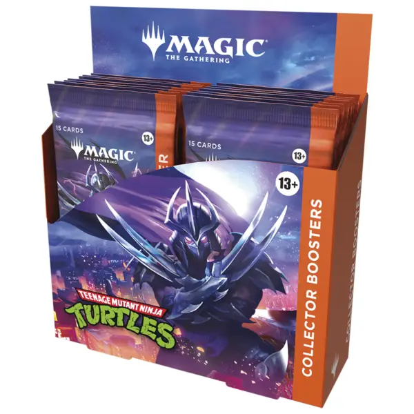 MTG Teenage Mutant Ninja Turtles Collector Booster Box open