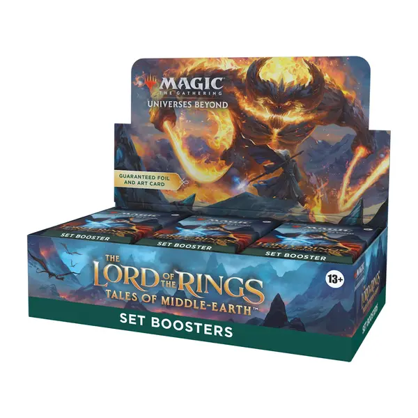 Set booster box Magic Universes Beyond Lord of The Rings vista principale