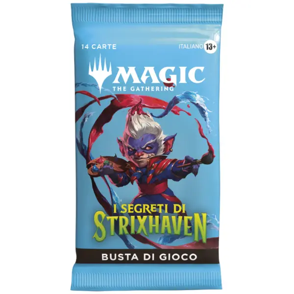 strixhaven bustina alternativa artwork magic the gathering italiano accademia magia