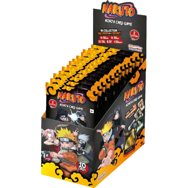 Naruto Mythos TCG display box 24 booster pack sigillato