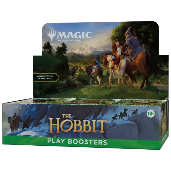 Play Booster Box aperto in lingua inglese di Magic: The Gathering The Hobbit